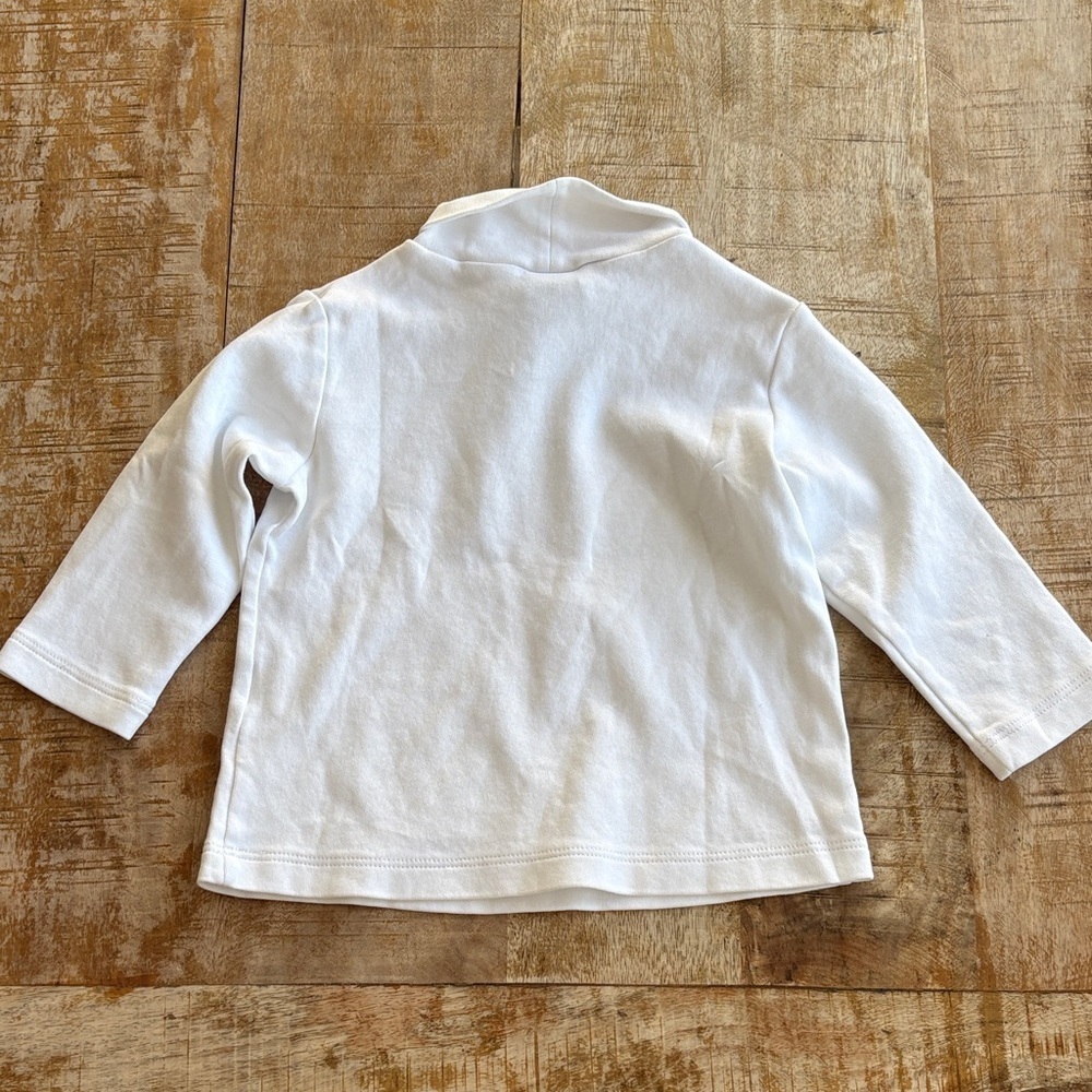 NWOT Bailey Boys White Turtleneck 24m - Picture 4 of 4